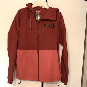 NWT color Block LL Bean Mtn Classic Jacket soft shell